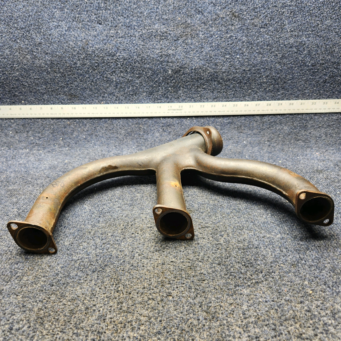 Used aircraft parts for sale, 35-950116 BEECHCRAFT F35 RH EXHAUST STACK ASSEMBLY