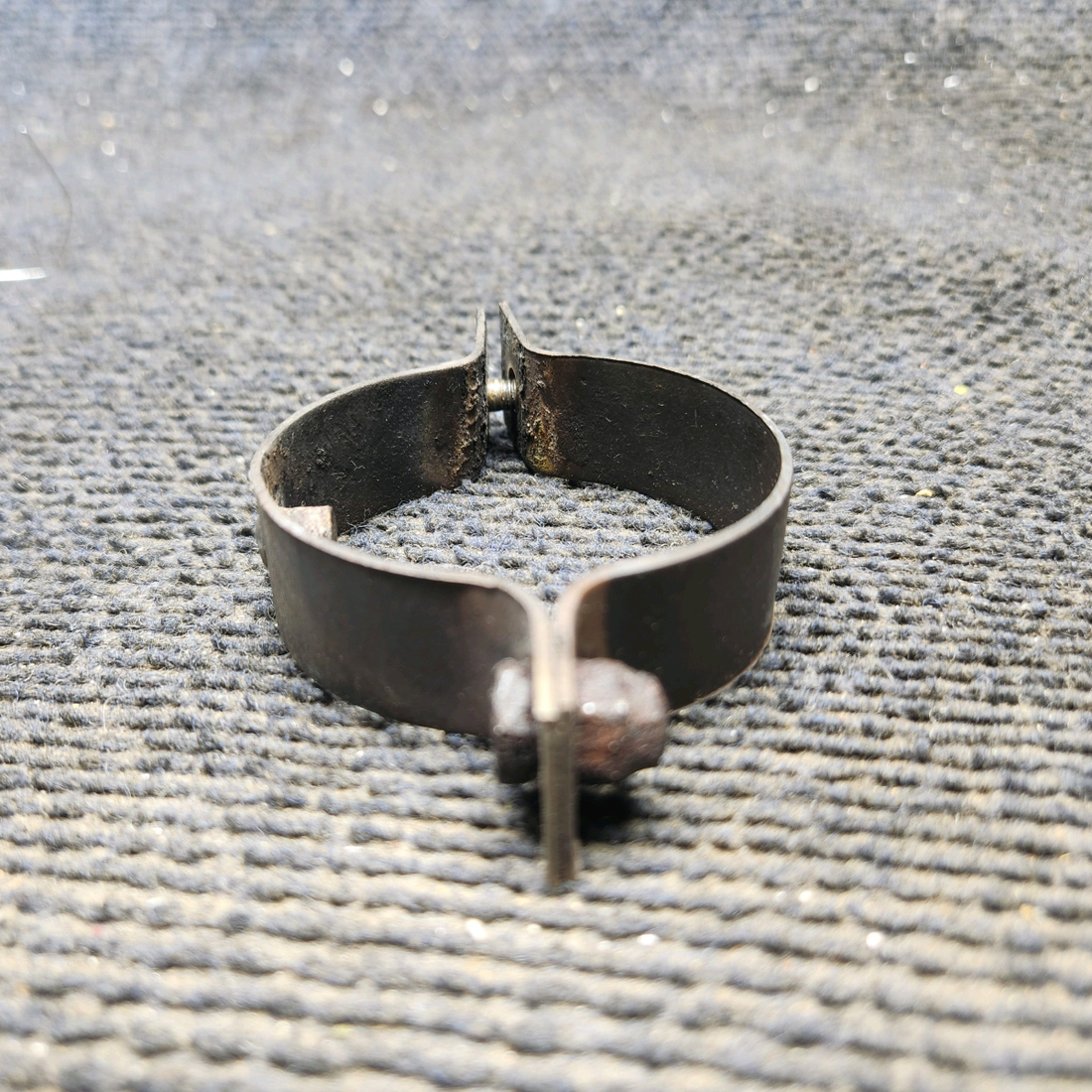 Used aircraft parts for sale, 0450338-9, 0450338-10 cessna 150G Tailpipe Clamp