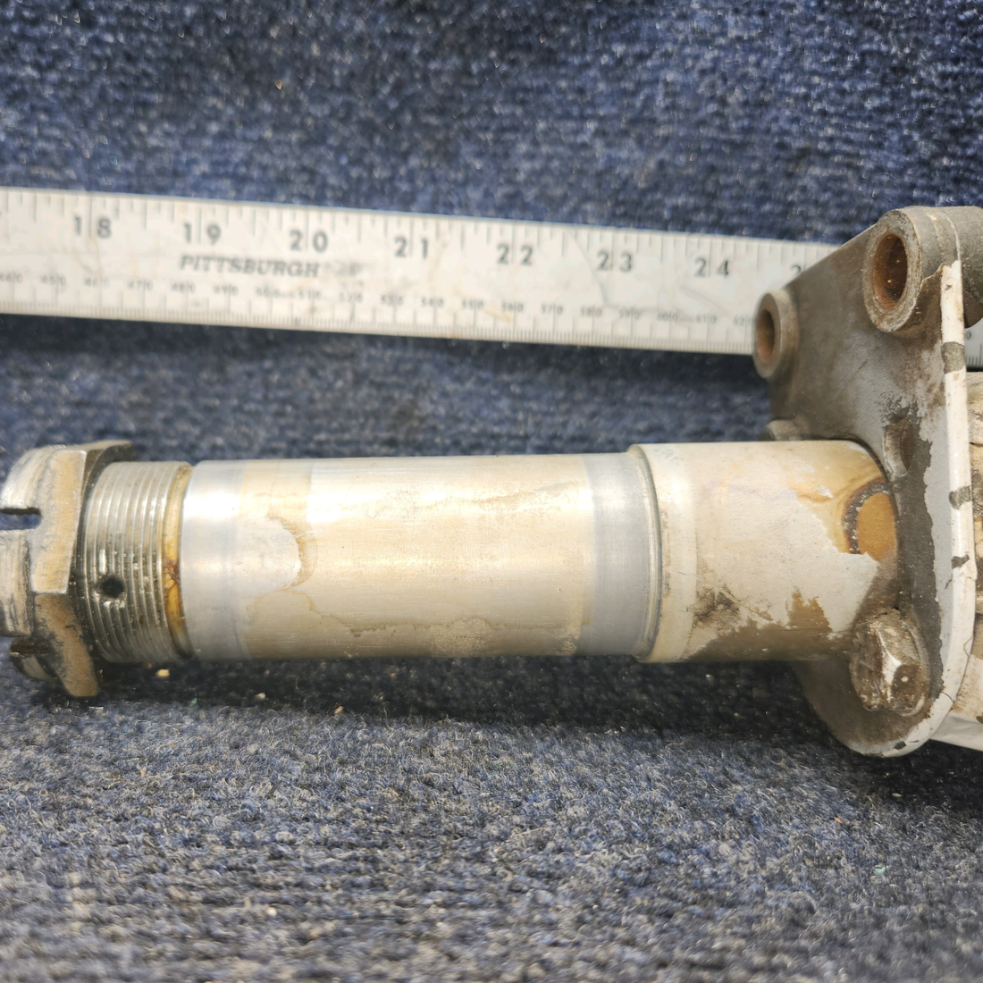 Used aircraft parts for sale, 701042-1 American Gruman A1A AXLE MAIN LANDING GEAR