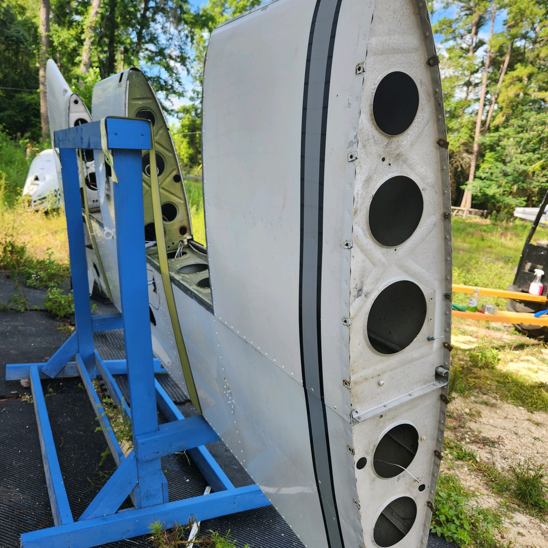 Used aircraft parts for sale, 38121-008 Piper PA32RT-300 WING STRUCTURE ASSY LH "SEE PHOTOS FOR DETAILS"
