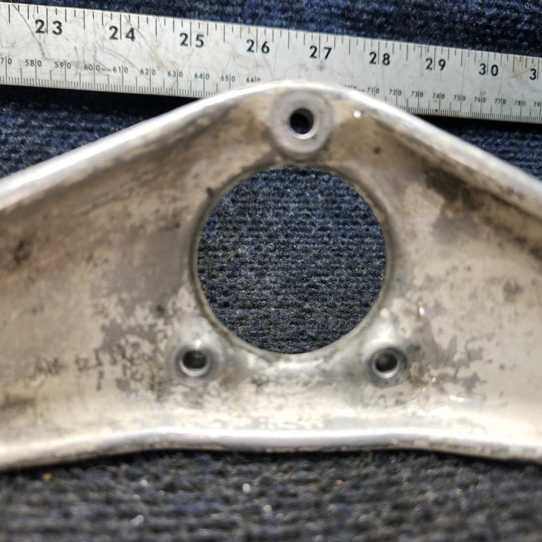 Used aircraft parts for sale, 44386-003 Piper PA32RT-300 Nose Wheel Steering Arm Assembly