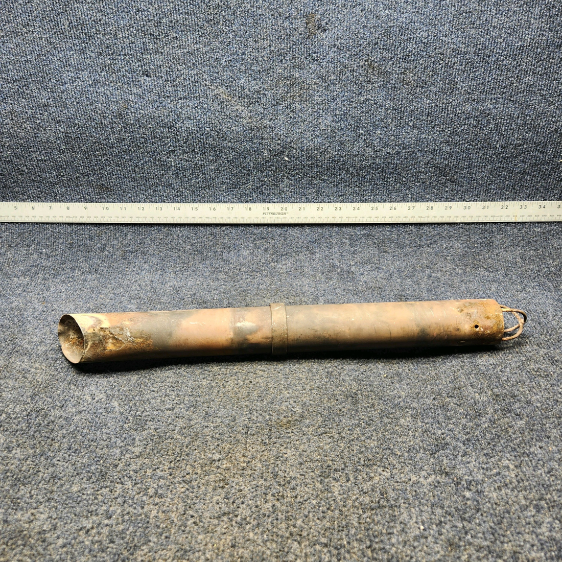Used aircraft parts for sale, 63666-002 Lycoming  [part_model] PIPER PA28-140 LYCOMING O-320-E2AD TAILPIPE ASSEMBLY