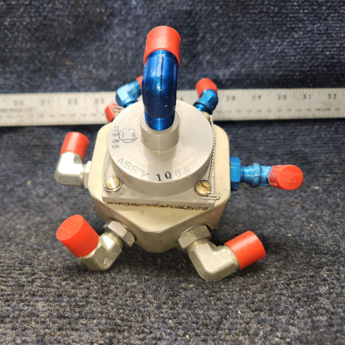 Used aircraft parts for sale, HE825-2 BEECHCRAFT 95-55B Fuel Selector Assy - LH