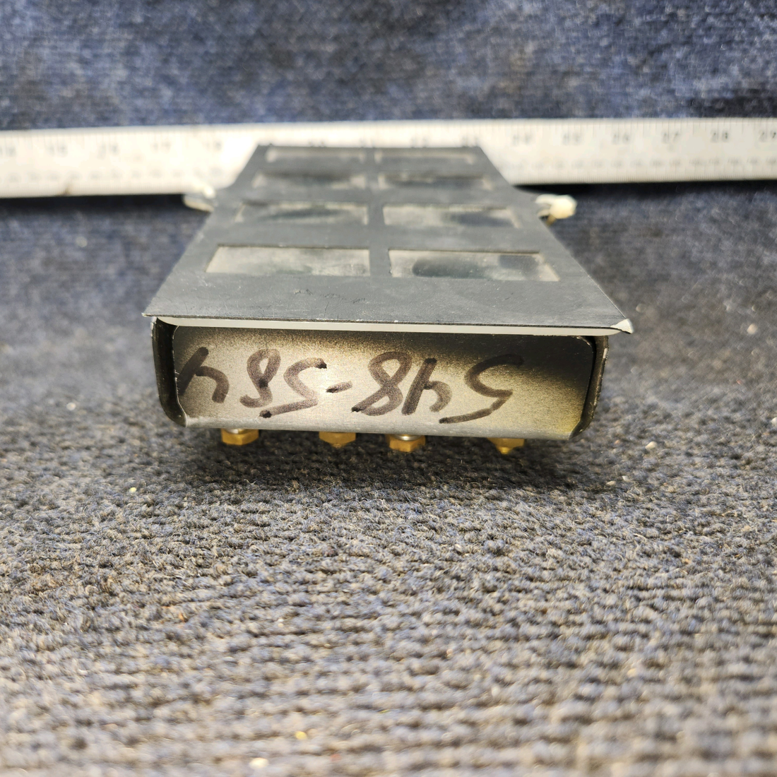 Used aircraft parts for sale, 39569-003 Rochester Gauges Piper PA34-220T Intrument Gauge Cluster (12V)