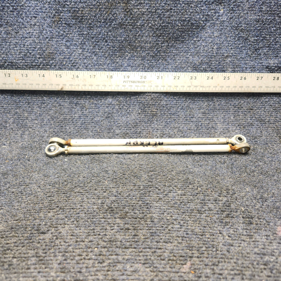 Used aircraft parts for sale, 169-524035-3 Beechcraft A24R Aileron Push Rod Tube "PRICE PER EACH"