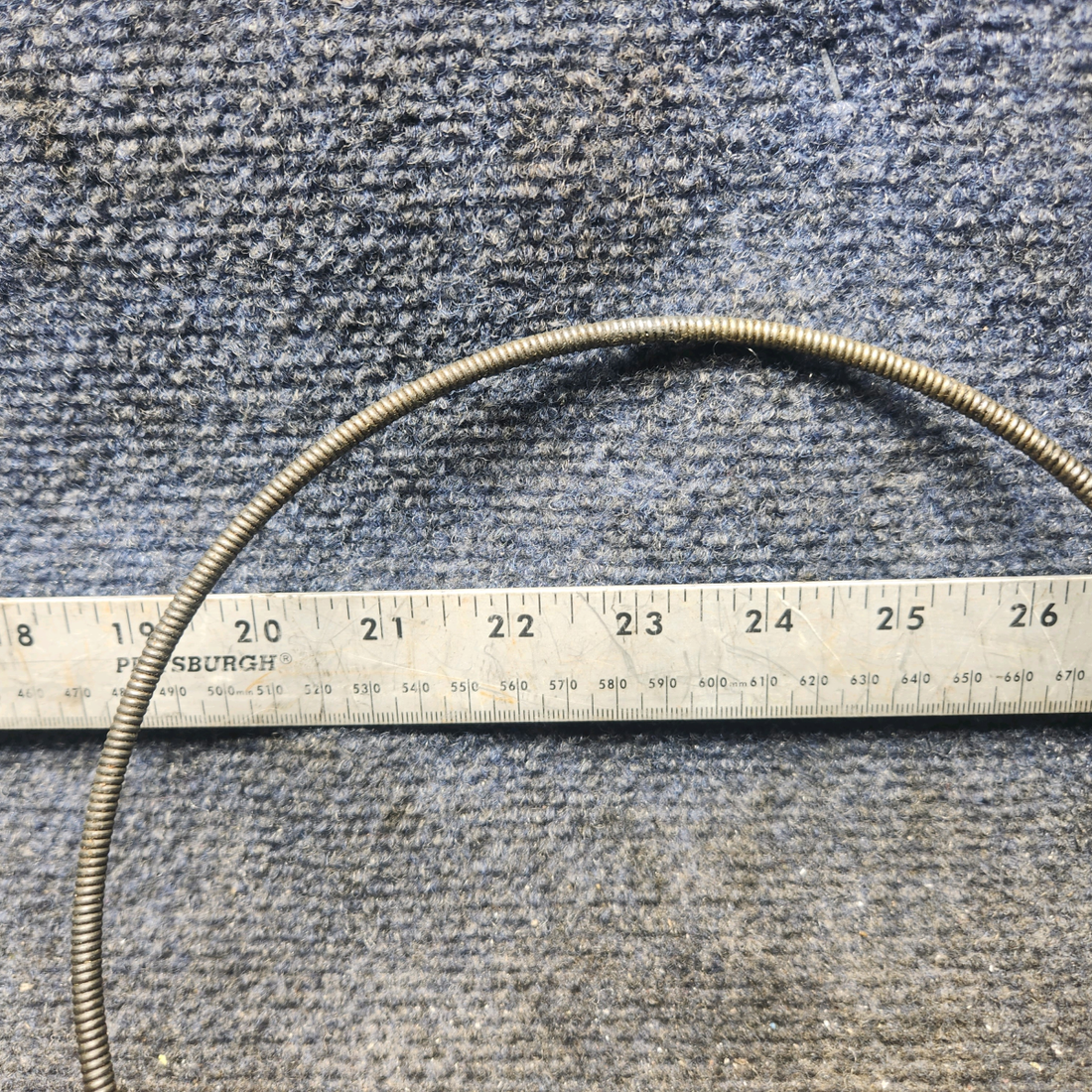 Used aircraft parts for sale, 35-550523 Beechcraft 35-33 Cabin Heat Control Assembly (39")