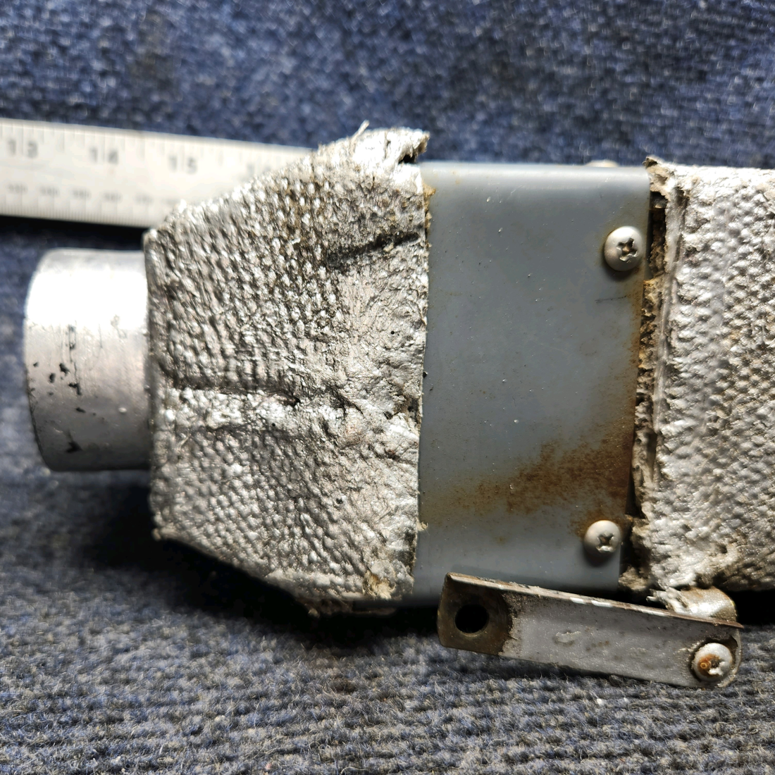 Used aircraft parts for sale, 22492-000 PIPER PA-24-250 Cabin Air Box Assembly LH or RH With 12 Volts Electric Fan