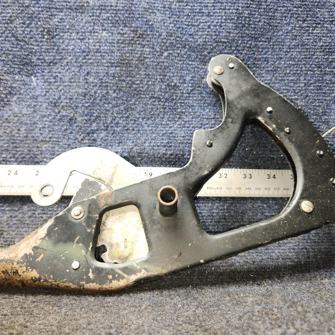 Used aircraft parts for sale, 0510166-4 Cessna C175 Control Level Flap Assy