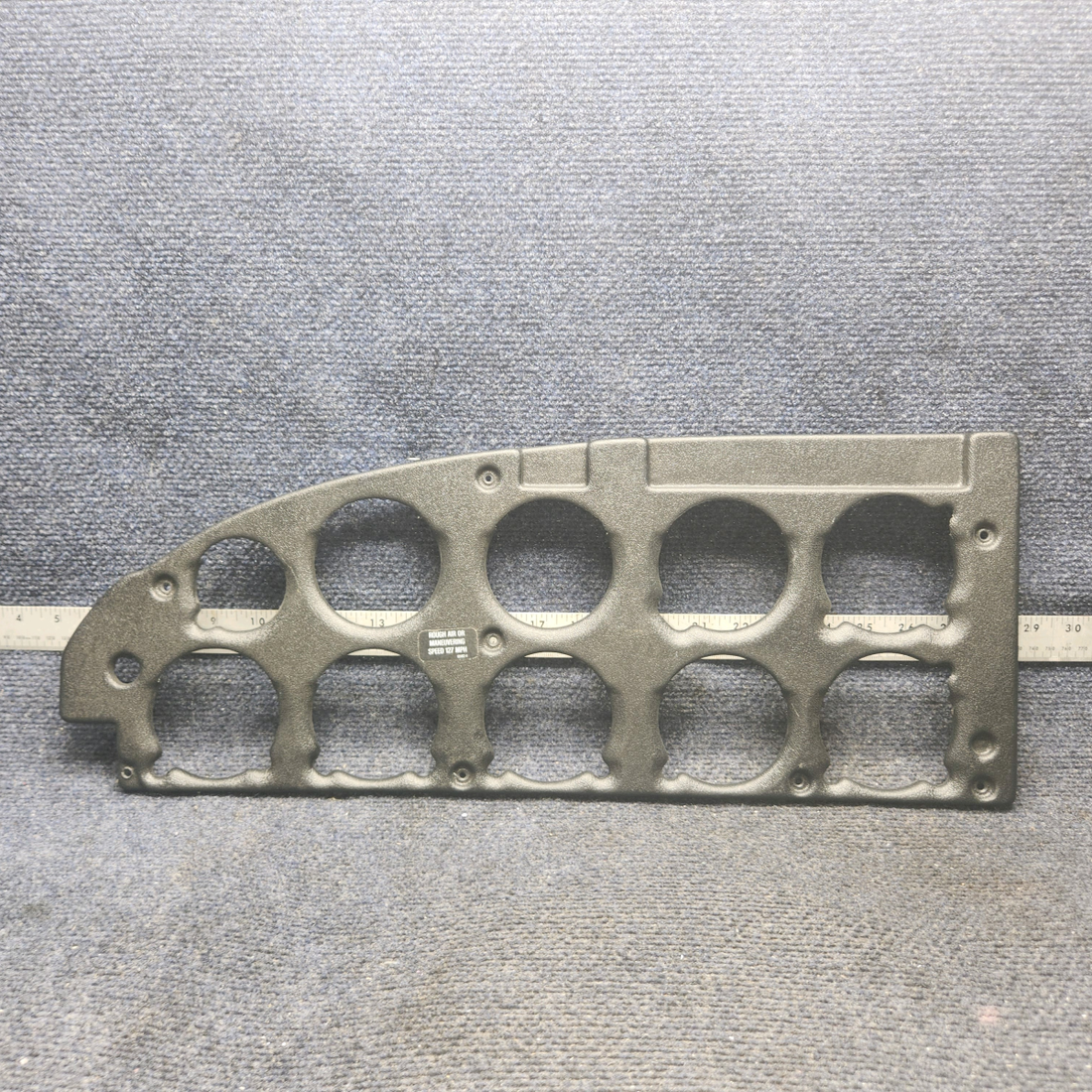 Used aircraft parts for sale, 99959-007 Piper Instrument Panel Covers Upper LH