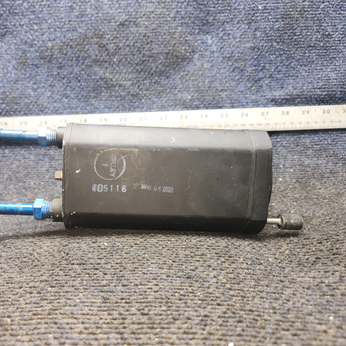 Used aircraft parts for sale, J8000-05 RC Allen Piper PA-28-140 Directional Gyro Indicator