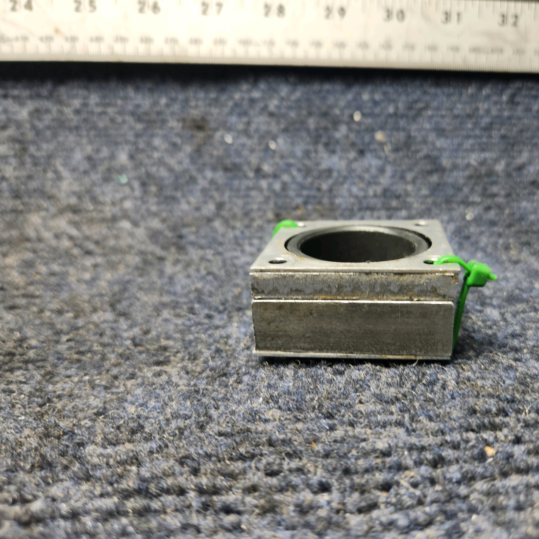 Used aircraft parts for sale, 68272-002 Piper PA28-140 Plate & Bushing Assy Yoke