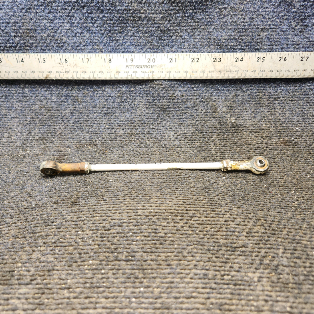 Used aircraft parts for sale, 0523537 cessna 150G Flap Push-Pull Rod Assembly