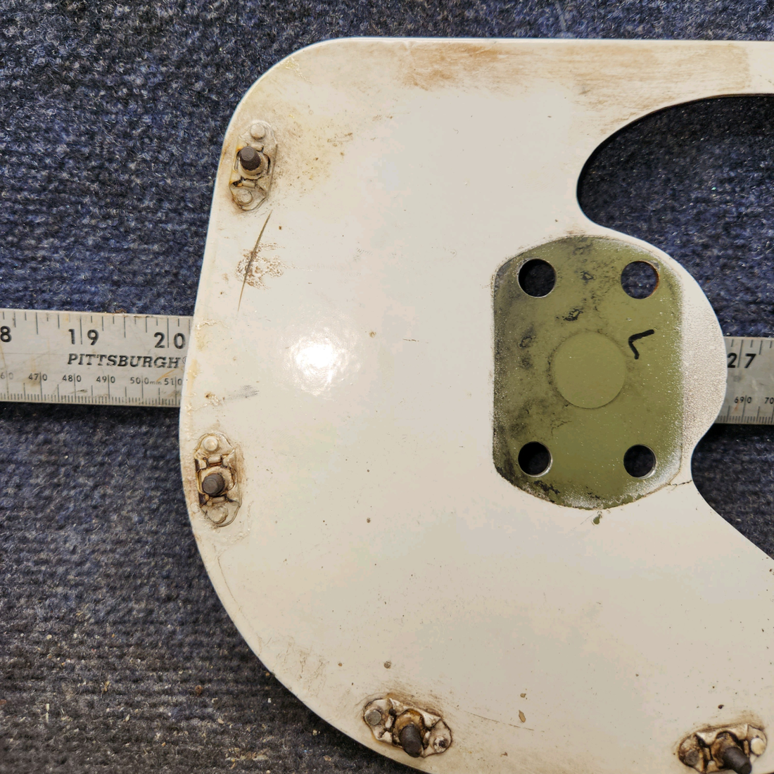 Used aircraft parts for sale, 0741610-11 Cessna 172E Support Bracket Assembly - LH