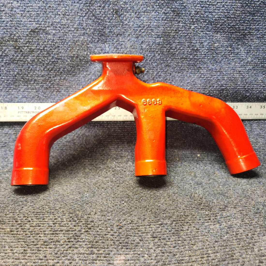 Used aircraft parts for sale, 6669 Continental C-145, O-300 Cessna 172 Intake Manifold
