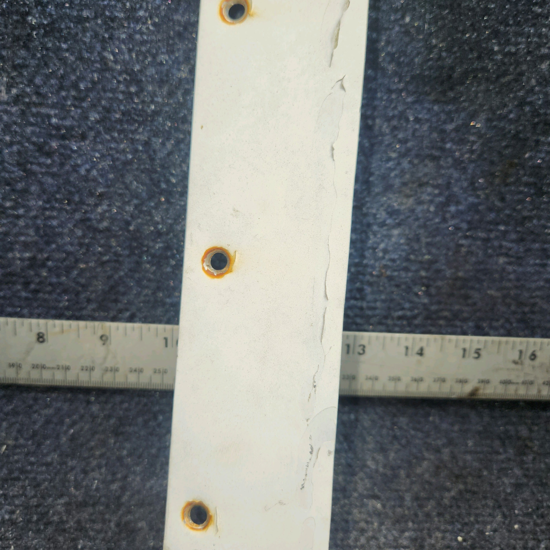 Used aircraft parts for sale, 0722100-3 Cessna 182G Landing Light Window Retainer