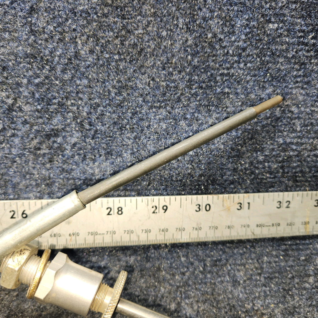 Used aircraft parts for sale, 253-001-1 Mooney M20C Throttle Control Cable (41 1/2")