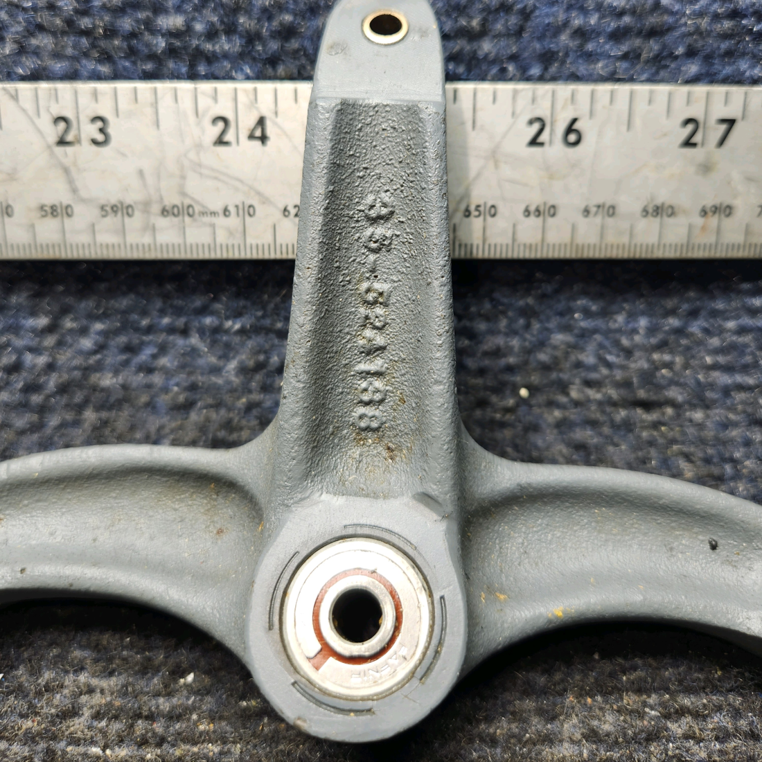 Used aircraft parts for sale, 35-524138-2 BEECHCRAFT F35 Rudder Control Bellcrank - RH