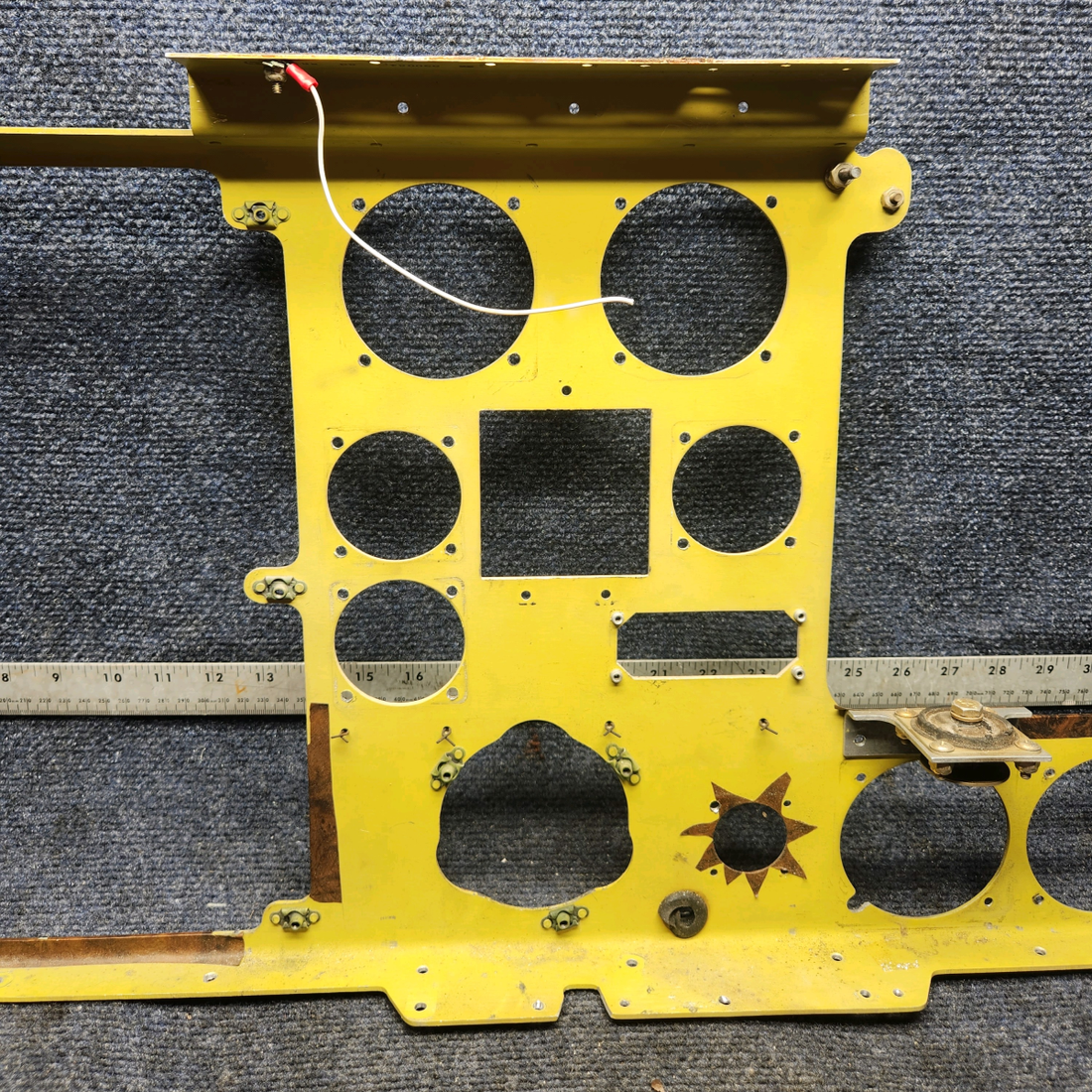 Used aircraft parts for sale, 36-324022-1 Beechcraft F33A INSTRUMENT PANEL ASSEMBLY