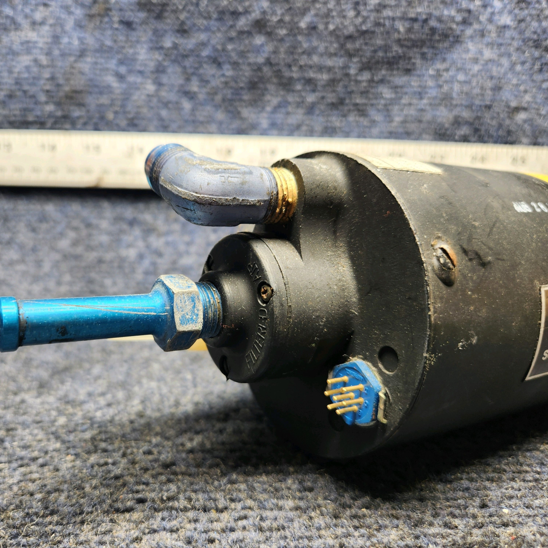 Used aircraft parts for sale, 52D66 EDO-AIRE Mitchell 5E-05 Beechcraft A24R Attitude Gyro Indicator