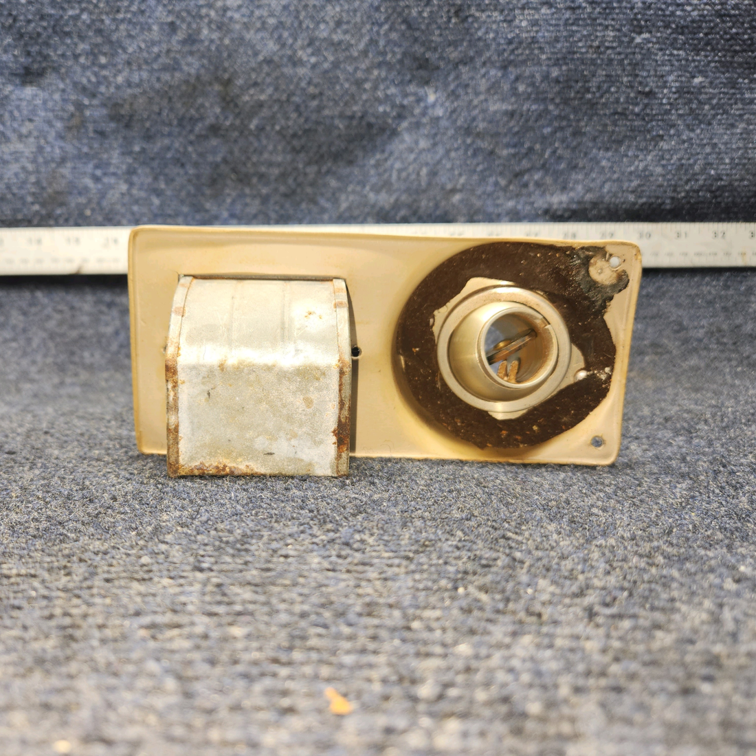 Used aircraft parts for sale, 169-554009-9 Beechcraft A24R Outlet Escutcheon Plenum LH &RH