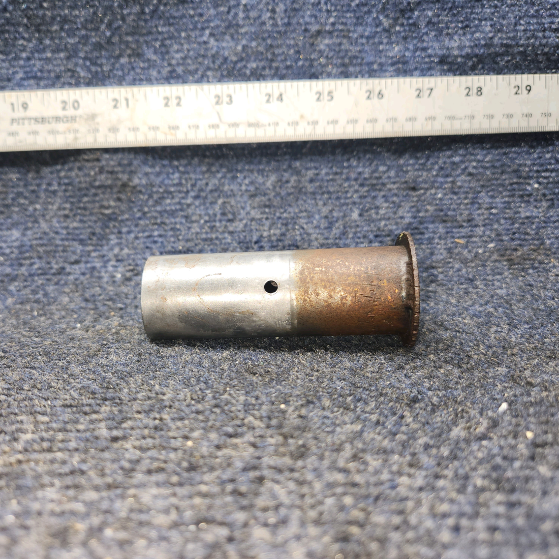 Used aircraft parts for sale, 63373-000 Piper PA28-140 Support-Wheel fairing main (3.50 long) plug-in type