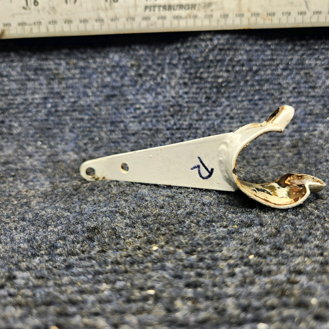 Used aircraft parts for sale, 550015-004 Mooney M20J MAIN GEAR DOOR SUPPORT RH
