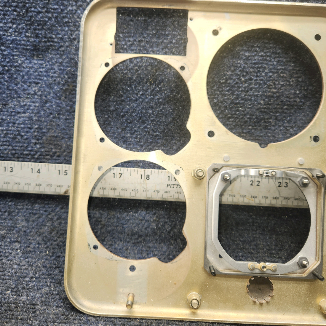 Used aircraft parts for sale, 96-324005-7 Beechcraft BEECHCRAFT 95-55B Instrument Panel Assembly