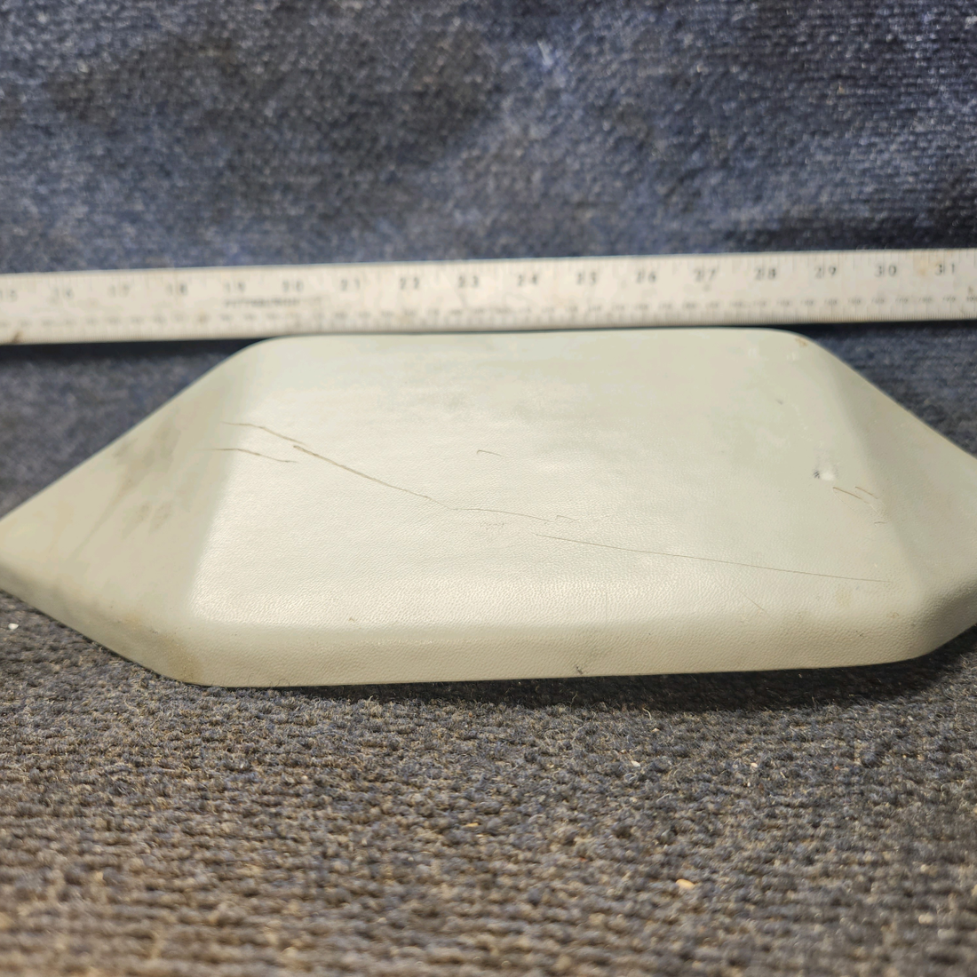 Used aircraft parts for sale, 33-534012-1, 33-534012-5, 35-534012-5 Beechcraft 35-33 Armrest Assembly – Gray/Beige