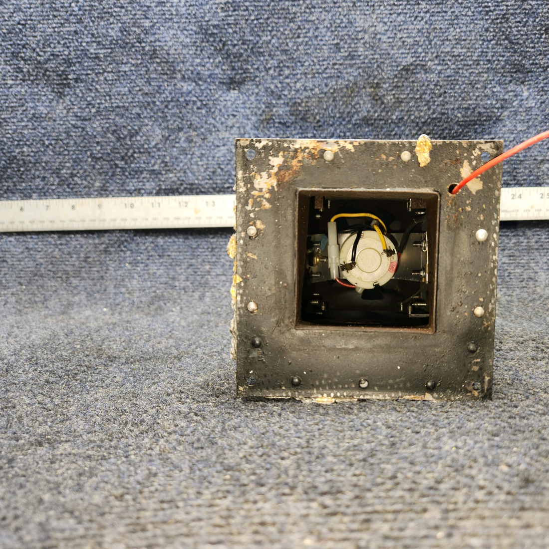 Used aircraft parts for sale, 22492-000 PIPER PA-24-250 Cabin Air Box Assembly LH or RH With 12 Volts Electric Fan