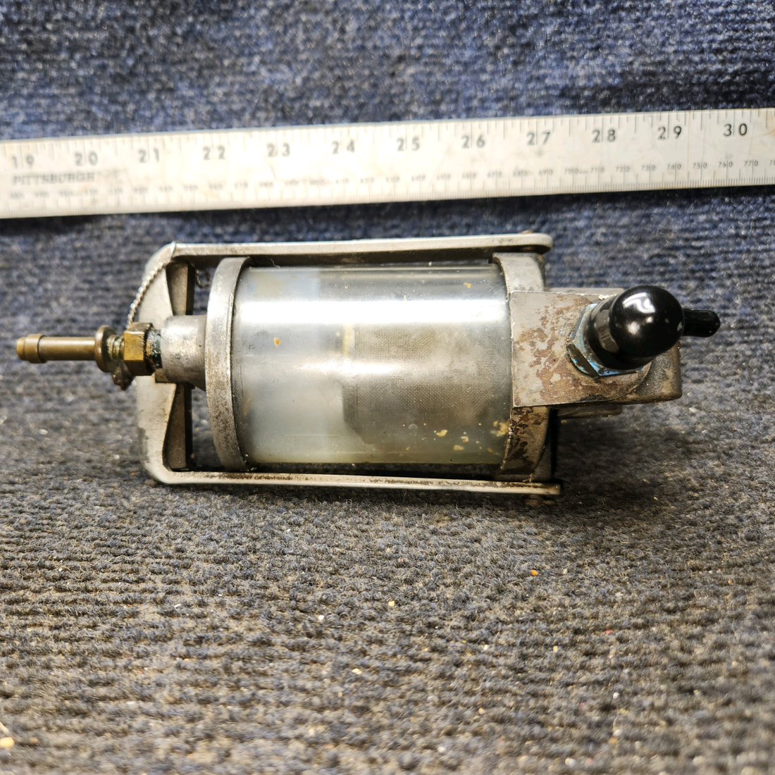 Used aircraft parts for sale, G199-25 Garwin Cessna 172 Fuel Strainer Assembly