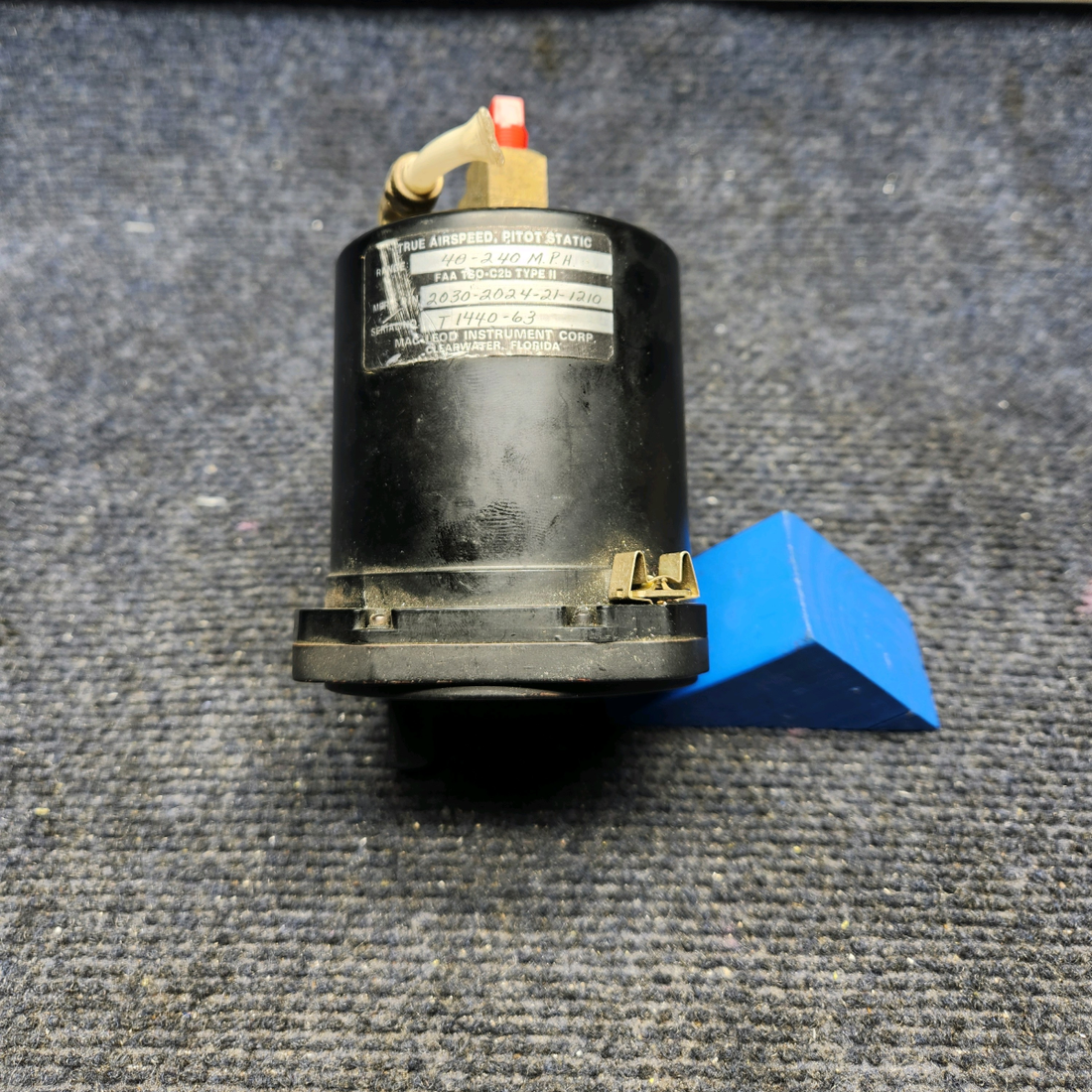 Used aircraft parts for sale, 820308-505 MOONEY M20J MAC LE0D AIRSPEED INDICATOR