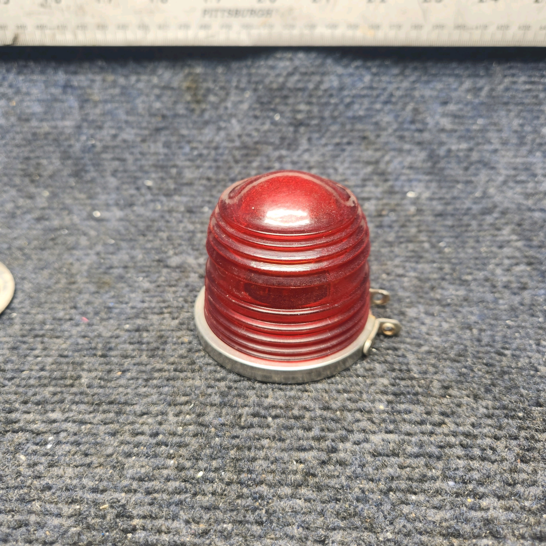 Used aircraft parts for sale, C17325 Beechcraft A23A Musketeer Custom III FLASHING BEACON DOME LENS