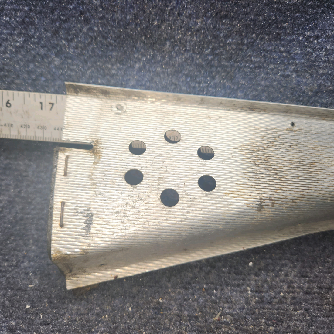 Used aircraft parts for sale, 62960-01 Piper PA28-140 Cabin Heat Duct Assy R/H