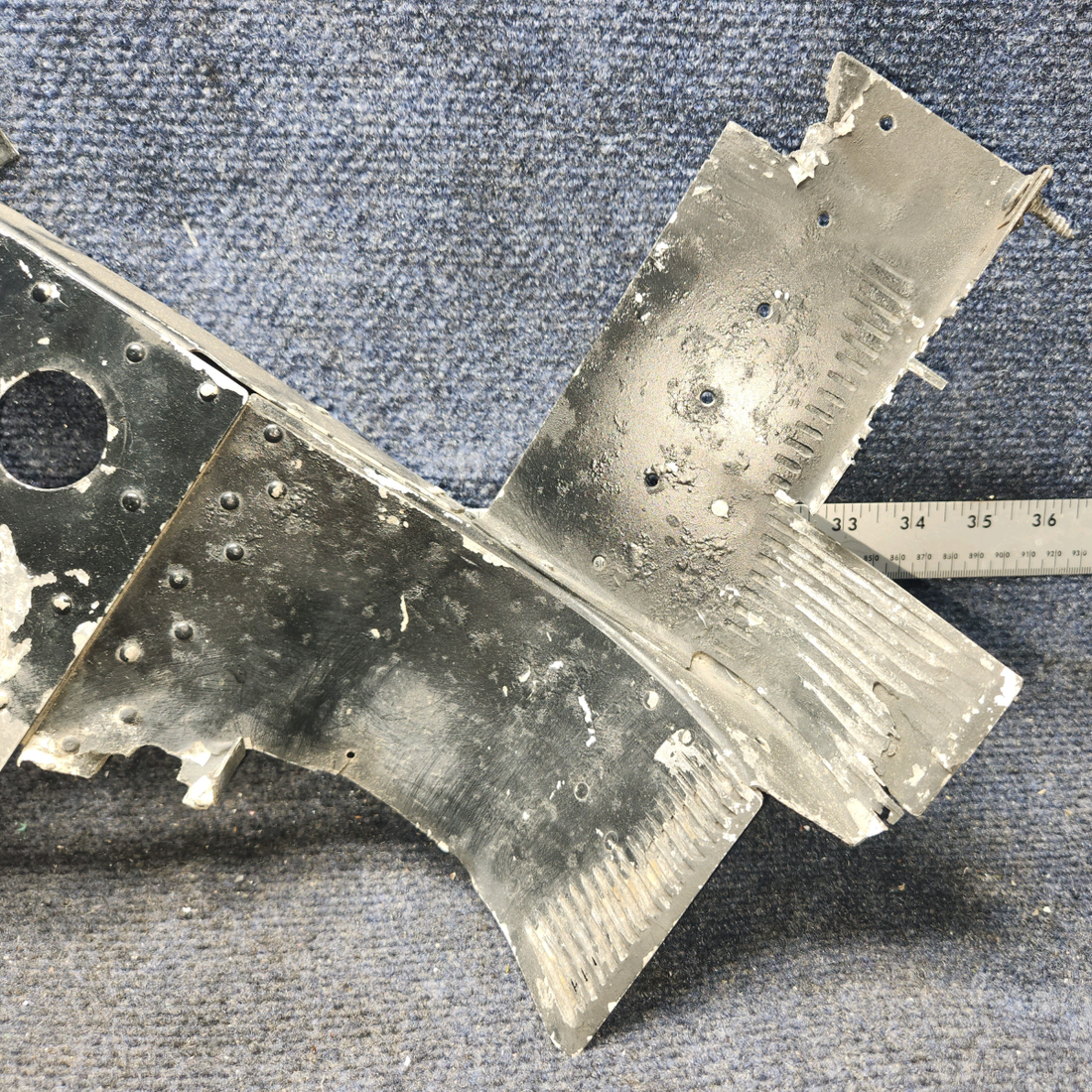 Used aircraft parts for sale, 2455058-1 Cessna 172RG LH BAFFLE ASSY