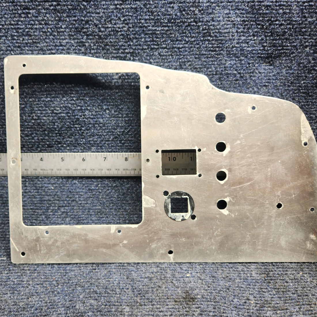 Used aircraft parts for sale, 35-324451-135,  36-324022-5 Beechcraft F33A INSTRUMENT PANEL SET W/ RADIO PANEL