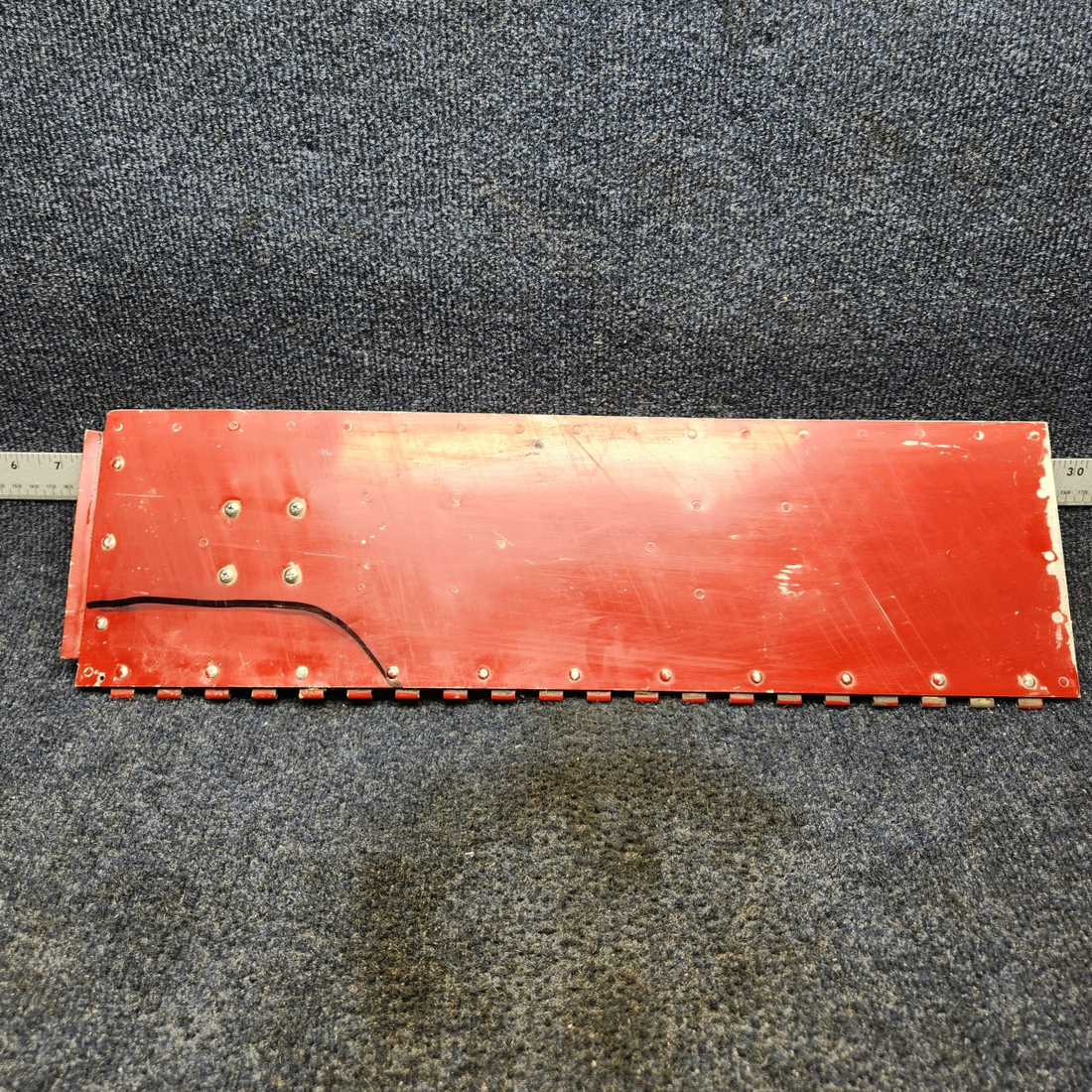 Used aircraft parts for sale, 98509-002 Piper PA32RT-300 NOSE GEAR DOOR ASSY FWD LH MINOR BENT