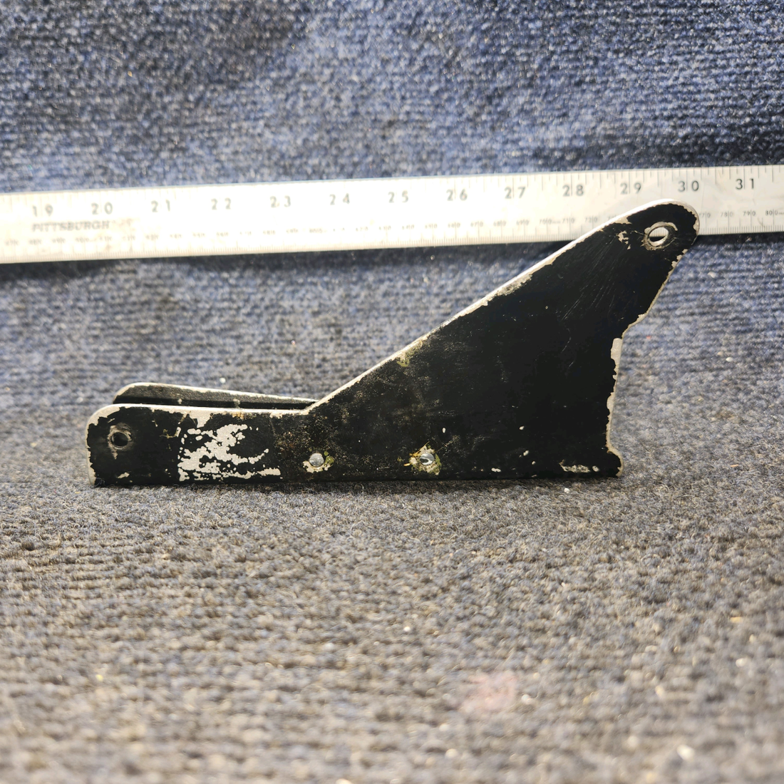 Used aircraft parts for sale, 69318-000 Piper PA28-161 Rudder Trim Channel Bracket