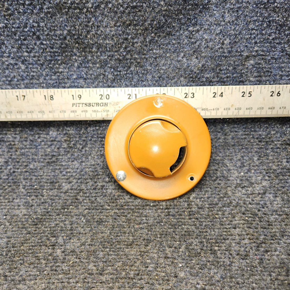 Used aircraft parts for sale, 21154-002 / 21156-000 PIPER PA-24-250 Cabin Air Ventilator Assembly W/ Plate