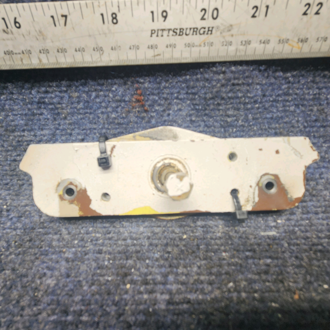 Used aircraft parts for sale, 33-630000-43 Beechcraft F33A RUDDER PEDAL PLATE