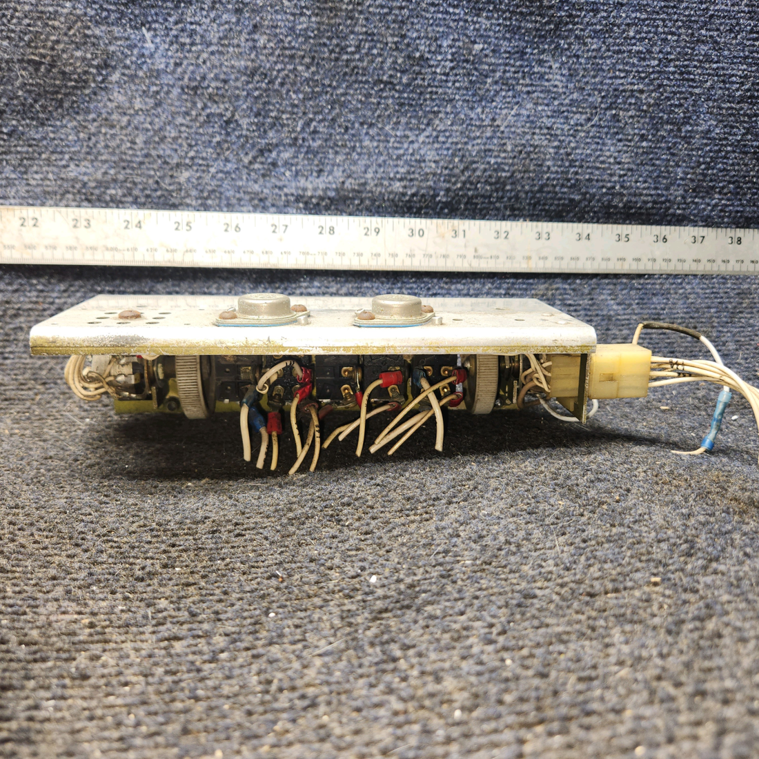 Used aircraft parts for sale, 35212-000 piper PA-28-181 Switch Panel Assembly