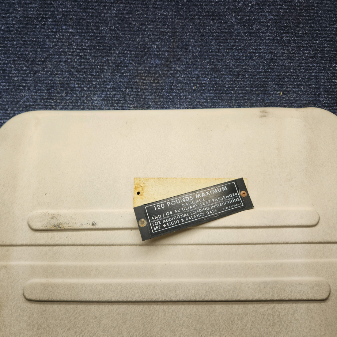 Used aircraft parts for sale, 0700114-35 Cessna 172F Baggage Door Panel