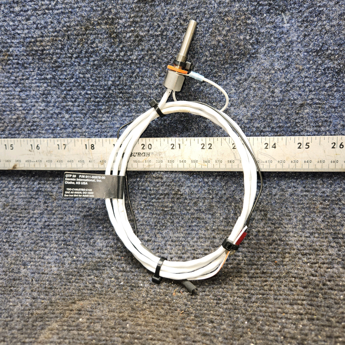 Used aircraft parts for sale, 011-00978-00 Garmin GTP 59 PIPER PA-24-250 OAT Probe
