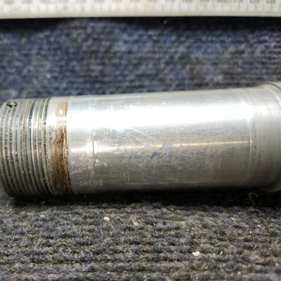 Used aircraft parts for sale, 0541124 Cessna 172E Main Gear Axle