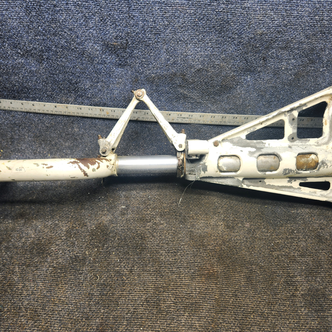 Used aircraft parts for sale, 33-820010 Beechcraft 35-33 Nose Gear Shock Strut Assembly
