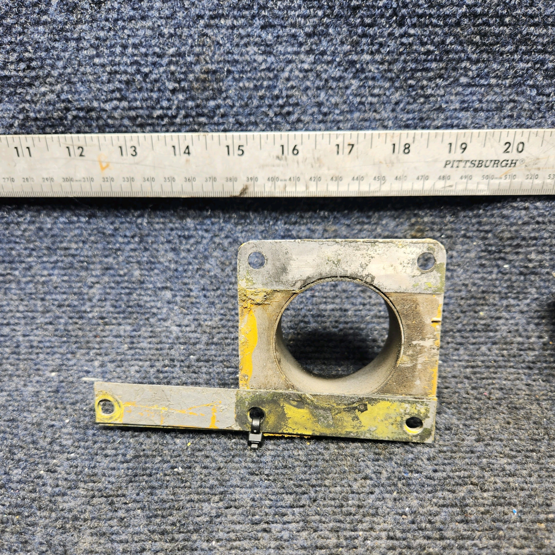 Used aircraft parts for sale, 169-910028-5 Beechcraft A23A Musketeer Custom III DEFROST VALVE WELD