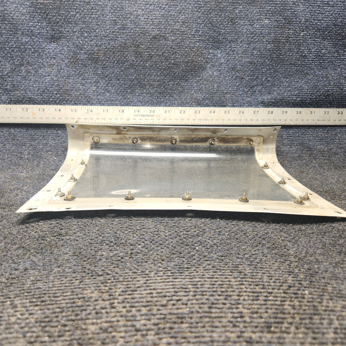 Used aircraft parts for sale, 169-110000-247 Beechcraft C23 SUNDOWNER Landing Light window LH / RH
