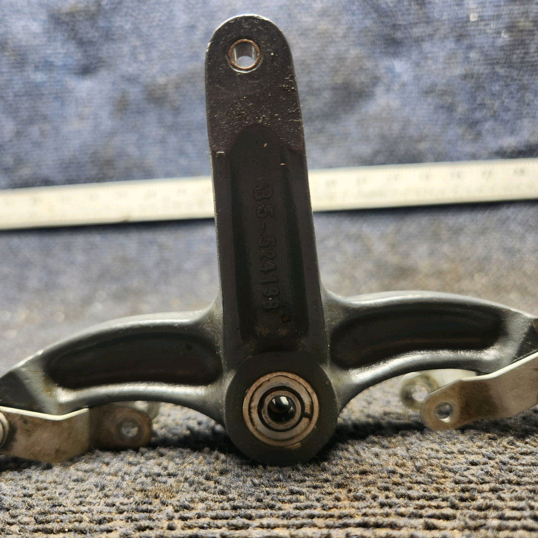 Used aircraft parts for sale, 35-524138-2 Beechcraft 35-33 Rudder Control Bellcrank - RH