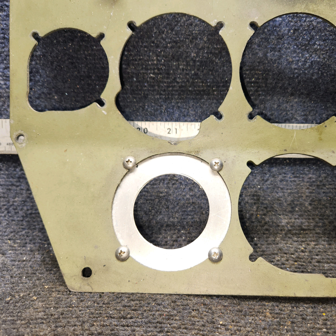 Used aircraft parts for sale, 0513133-2 Cessna C175 Shock Mount Instrument Panel