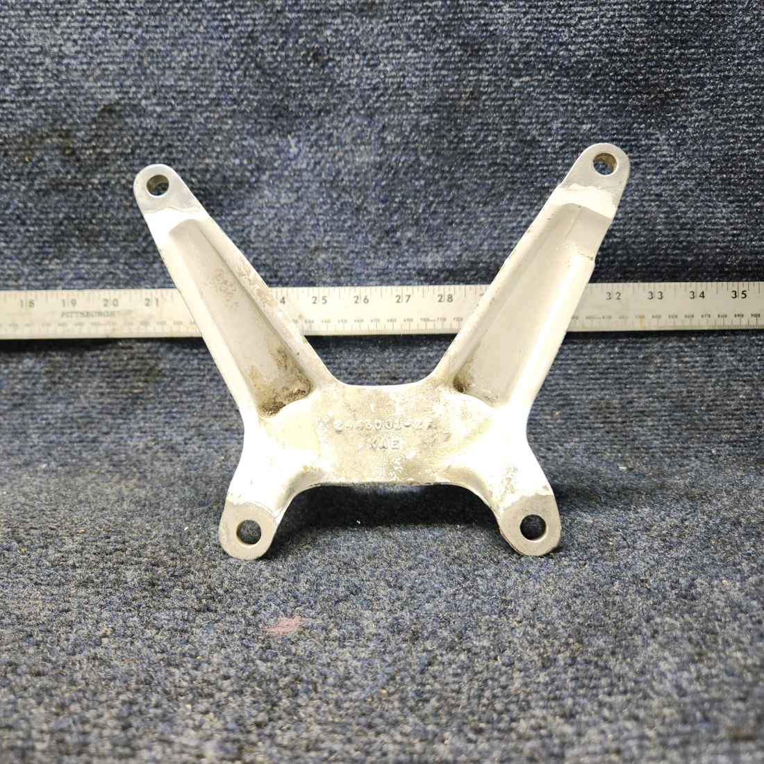 Used aircraft parts for sale, 2443001-3 Cessna 172RG Actuator Attach Fitting