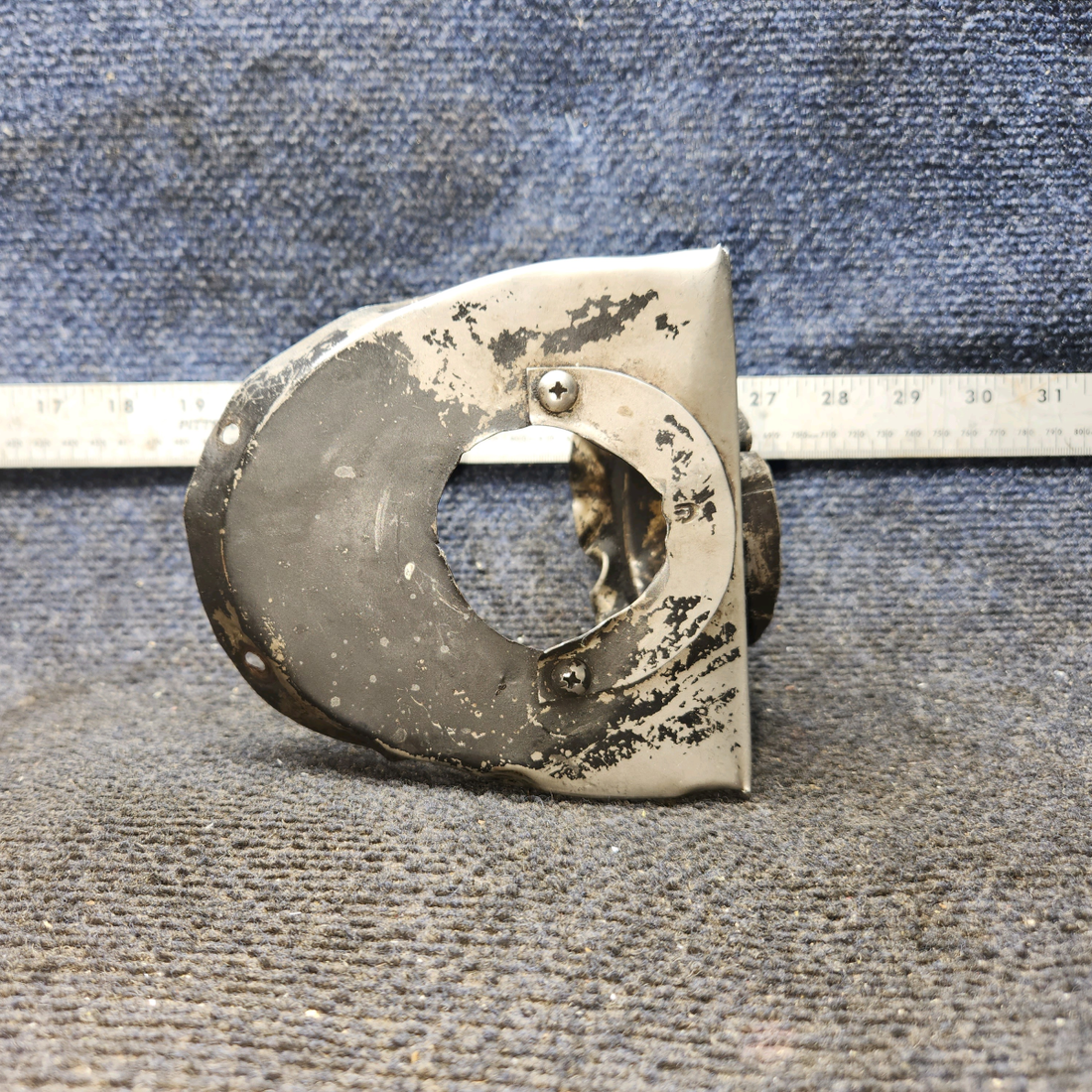 Used aircraft parts for sale, 0550157-53 Continental O-300-D Cessna 172 Exhaust Shroud